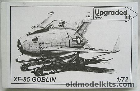 MPM 1/72 XF-85 Goblin Upgraded Kit Issue, 72134 plastic model kit